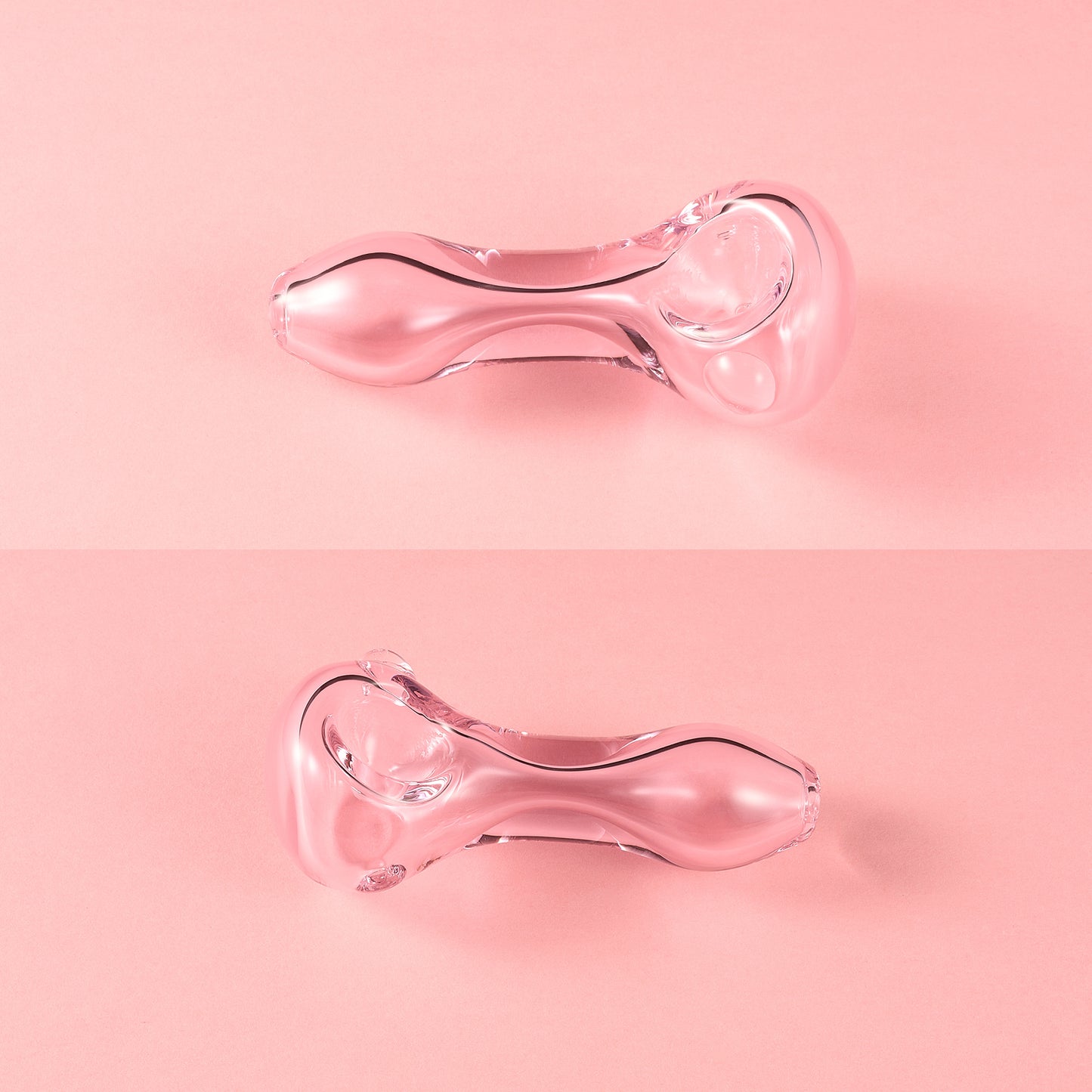 Pink Mini Glass Pipe – Elegant & Portable